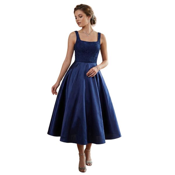 Coast – Kobaltowa Sukienka Wieczorowa Midi 36