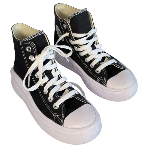 Converse Czarne Trampki Chuck Taylor All Star Move Platforma 36 (z metki 36)