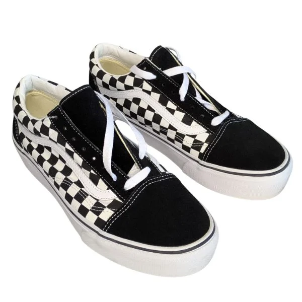 Vans Old Skool Platform Męskie Trampki Szachownica 43