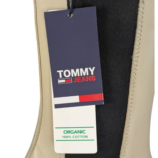 Kremowe Sztyblety Tommy Jeans Chunky Chelsea Rozmiar 40 - zdjęcie 7