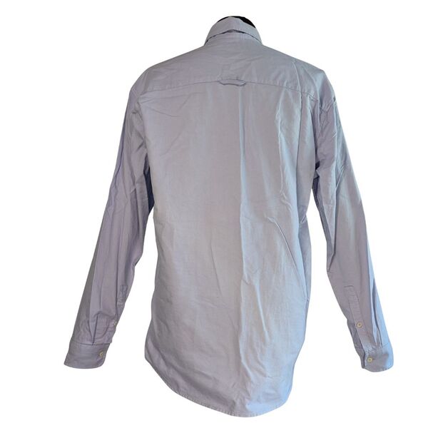 Pull&Bear Jasnoniebieska Koszula Męska Button-Down XS - zdjęcie 5