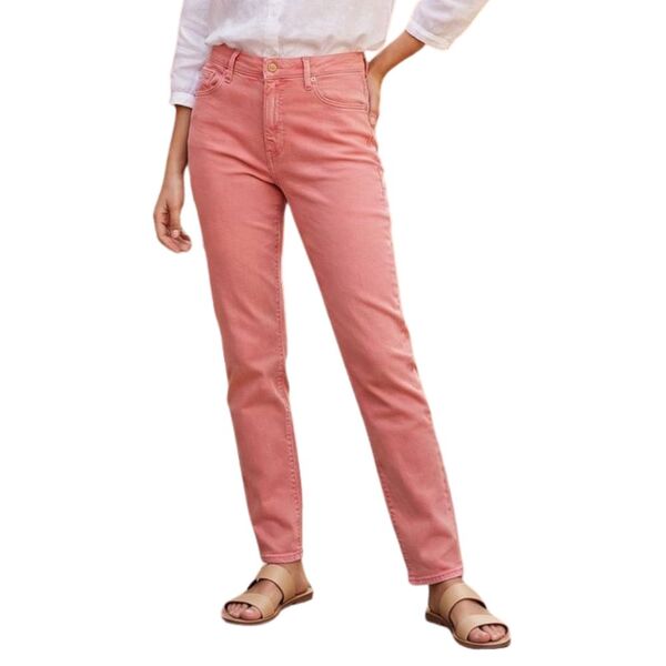 Różowe Jeansy High Rise Skinny Sculpt River Island 42