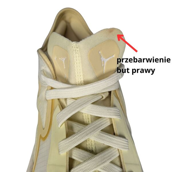 Kremowe Damskie Buty Sportowe Jordan Delta 3 Low Sail Rozmiar 44 - zdjęcie 3