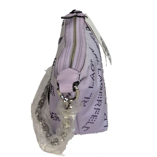 KARL LAGERFELD Torebka Mini Hobo K/Essential Crystal Fioletowa One Size - zdjęcie 8