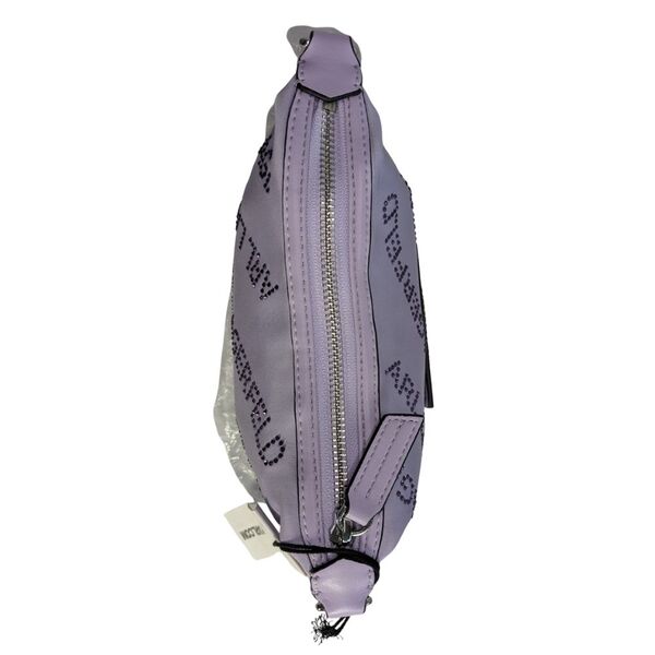 KARL LAGERFELD Torebka Mini Hobo K/Essential Crystal Fioletowa One Size - zdjęcie 11