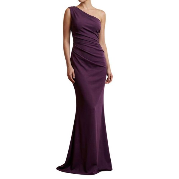 Śliwkowa Suknia Maxi ASOS DESIGN  R. 34