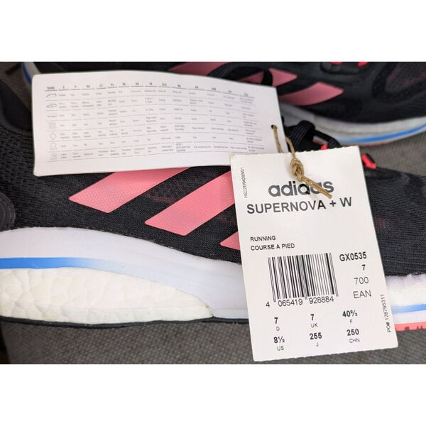 Czarne Buty Sportowe Adidas Supernova Rozmiar 40 i 2 3 - zdjęcie 7