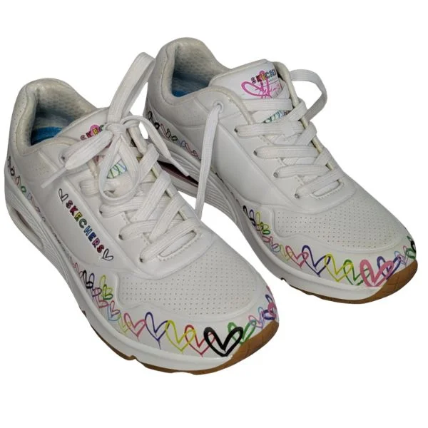 Skechers Buty Damskie Sneakersy James Goldcrown Serca EU 38.5