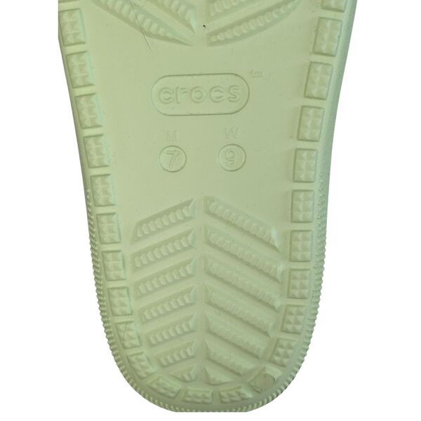 Jasnozielone Klapki Crocs Classic Floral Cut Out Rozmiar 39-40 - zdjęcie 12