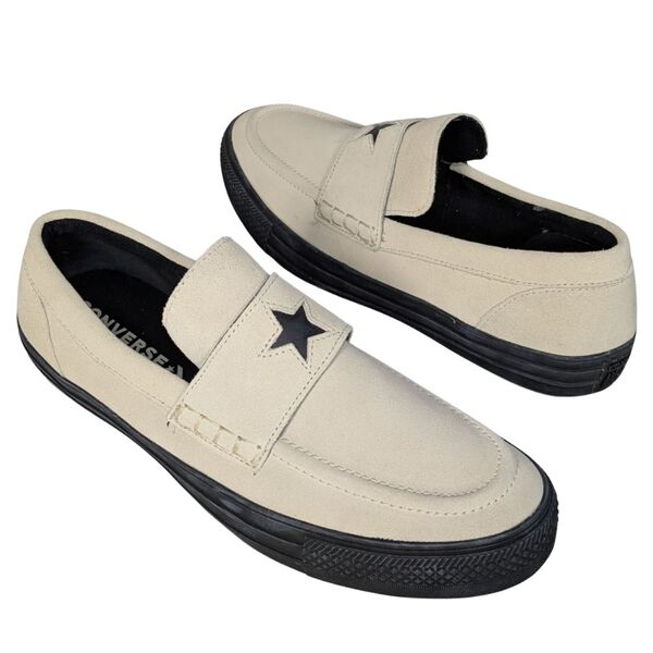 Converse Męskie Zamszowe Mokasyny Wsuwane Beżowe 45 - zdjęcie 6