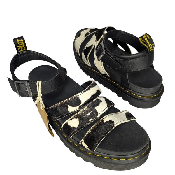 Damskie Sandały na Platformie Dr. Martens Blaire z Włosiem Cow Print Rozmiar 43 - zdjęcie 5