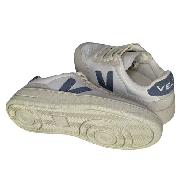 Sneakersy Veja V-90 Biało-Szare Skórzane Rozmiar 36 - zdjęcie 4