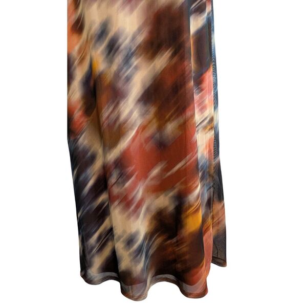 ASOS DESIGN Sukienka Maxi Mesh Tie-Dye Rozmiar 40 - zdjęcie 7