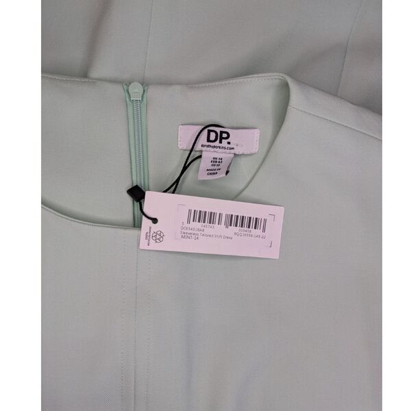 Miętowa Sukienka Mini Dorothy Perkins Elegancka Shift Dress Rozmiar 42 - zdjęcie 10