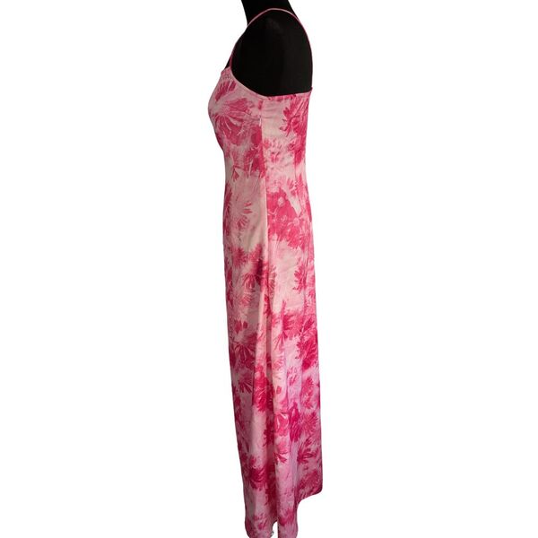 VERO MODA Sukienka Maxi Cross Back Różowa 36 - zdjęcie 2