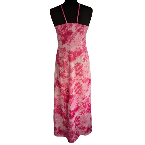 VERO MODA Sukienka Maxi Cross Back Różowa 36 - zdjęcie 5