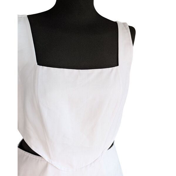 Trendyol Sukienka Mini Cut-Out Gorsetowa Biała 38 - zdjęcie 7