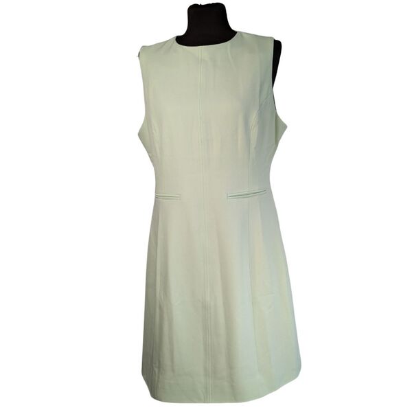 Miętowa Sukienka Mini Dorothy Perkins Elegancka Shift Dress Rozmiar 42 - zdjęcie 4