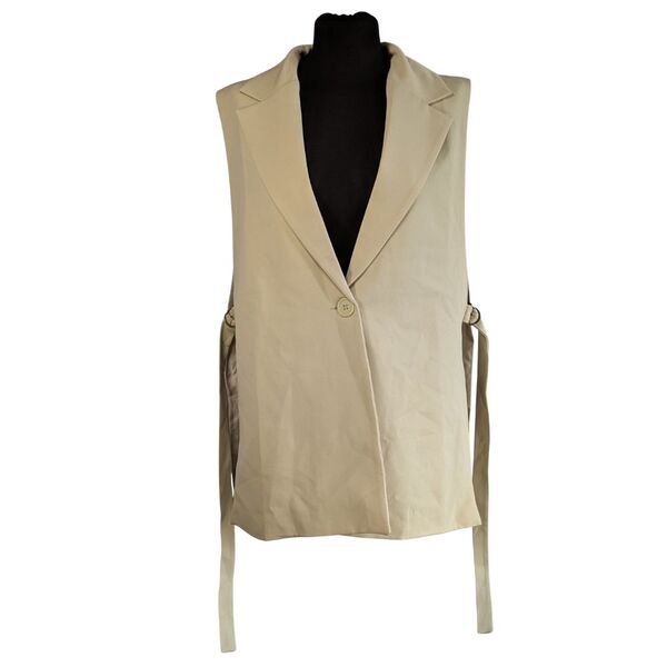 Beżowy Żakiet bez Rękawów Trendyol EU 40 (L)