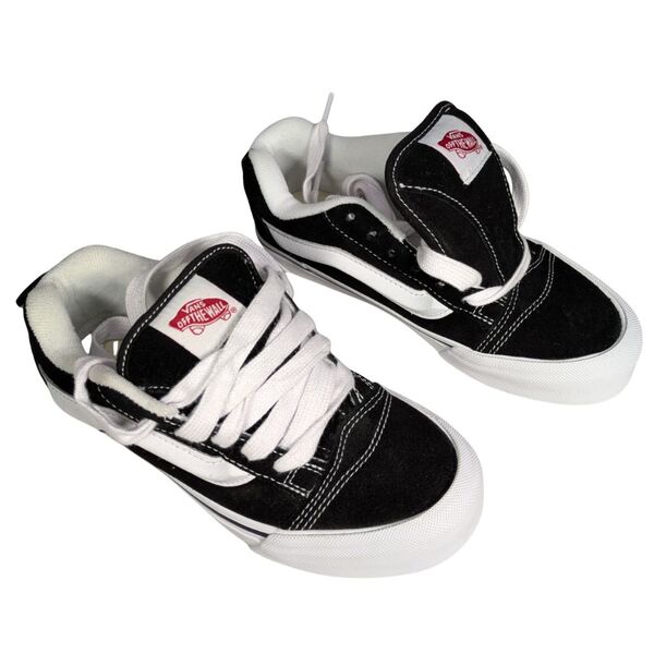 Vans Knu Skool – Czarne Sneakery Chunky Style – 36