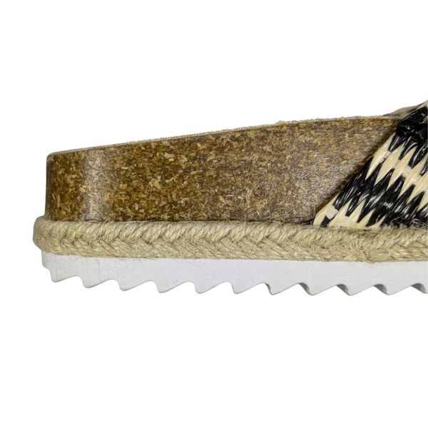Damskie Klapki ASOS DESIGN Plecione Czarno-Białe Rozmiar 39 - zdjęcie 11