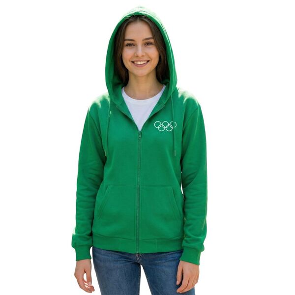 The Olympic Collection – Zielona Bluza Damska Stronger Than You Think S