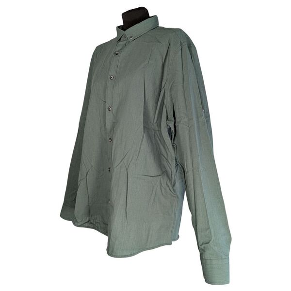 Trendyol Zielona Koszula Męska Button-Down 2XL - zdjęcie 2