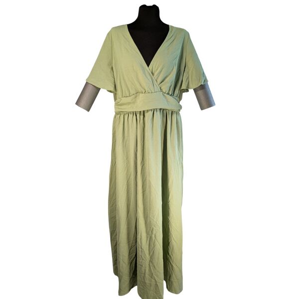 Zielona Sukienka Maxi Shein Curve 46 (1XL)