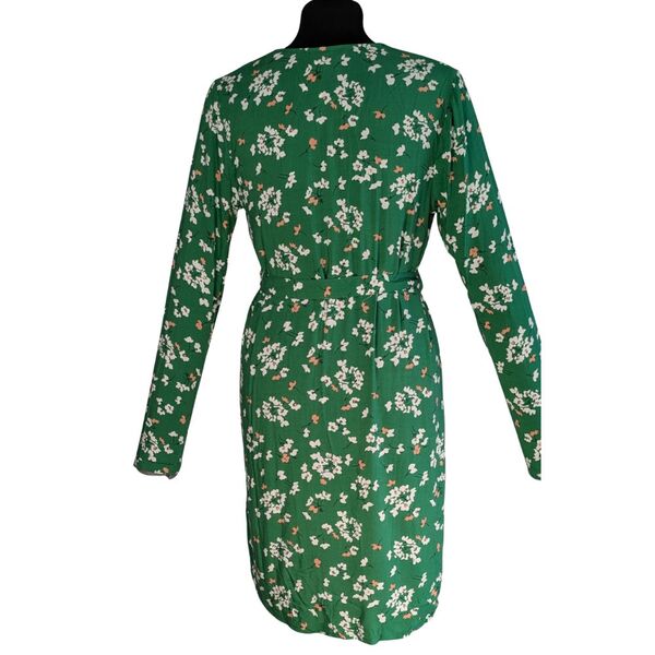Zielona Sukienka Mini New Look w Kwiaty Rozmiar 32 - zdjęcie 5