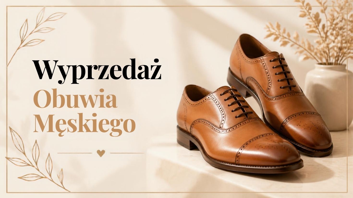 Wyprzedaż Obuwia Męskiego